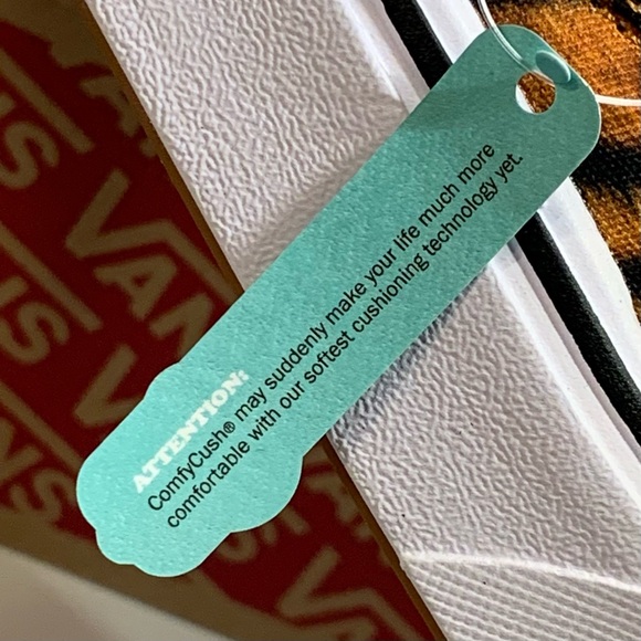 [BRAND NEW] VANS COMFYCUSH SLIP-ON TIGER PRINT WOMENS SHOES SIZE 5.5 SNEAKERS - Picture 11 of 11